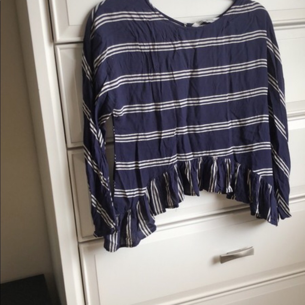 Zara long sleeve top size XS